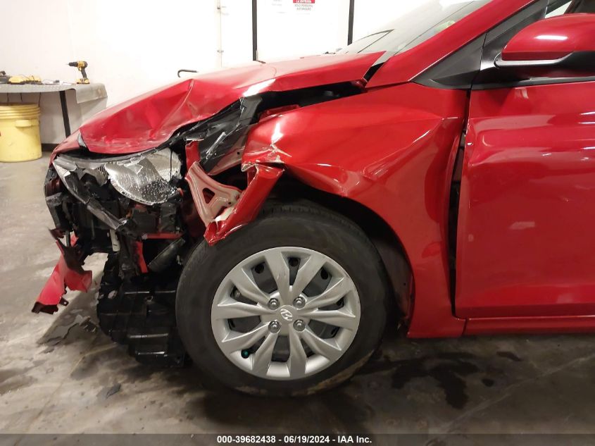 2022 Hyundai Accent Se VIN: 3KPC24A60NE167460 Lot: 39682438