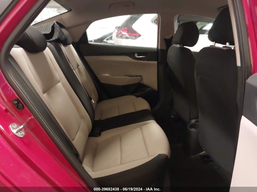 2022 Hyundai Accent Se VIN: 3KPC24A60NE167460 Lot: 39682438