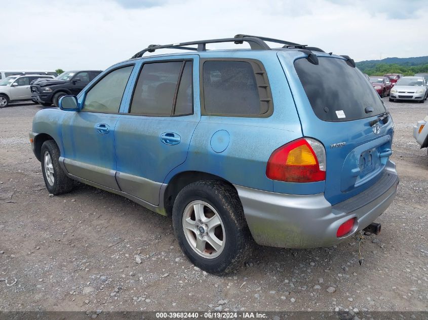 2004 Hyundai Santa Fe Gls/Lx VIN: KM8SC13D54U819035 Lot: 39682440