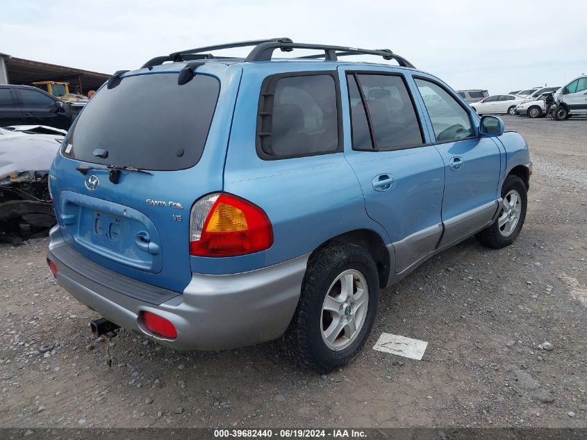 2004 Hyundai Santa Fe Gls/Lx VIN: KM8SC13D54U819035 Lot: 39682440