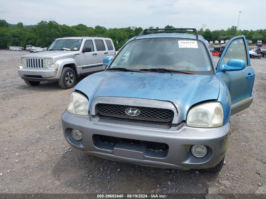 2004 Hyundai Santa Fe Gls/Lx VIN: KM8SC13D54U819035 Lot: 39682440