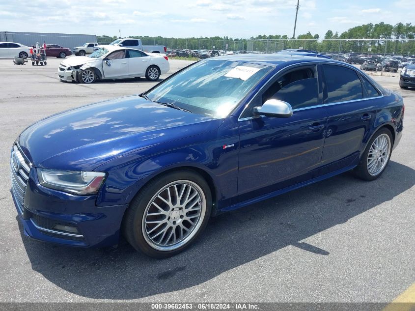 2013 Audi S4 3.0T Premium Plus VIN: WAUBGAFLXDA153803 Lot: 39682453