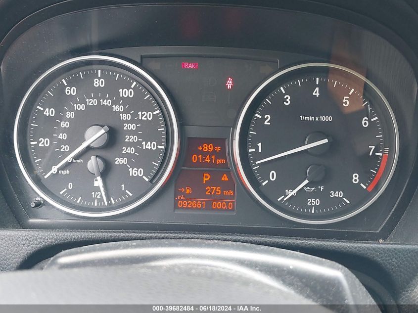 2011 BMW 335I VIN: WBADX7C56BE742726 Lot: 39682484