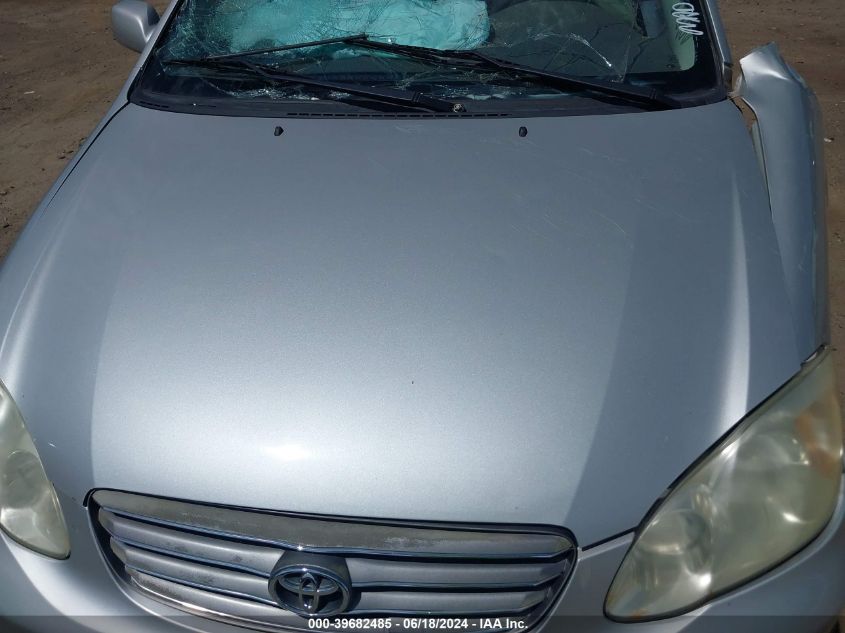 2004 Toyota Corolla Le VIN: 1NXBR32EX4Z196046 Lot: 39682485