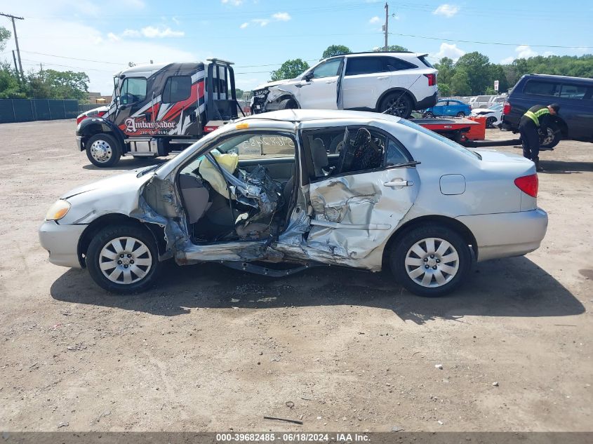 2004 Toyota Corolla Le VIN: 1NXBR32EX4Z196046 Lot: 39682485