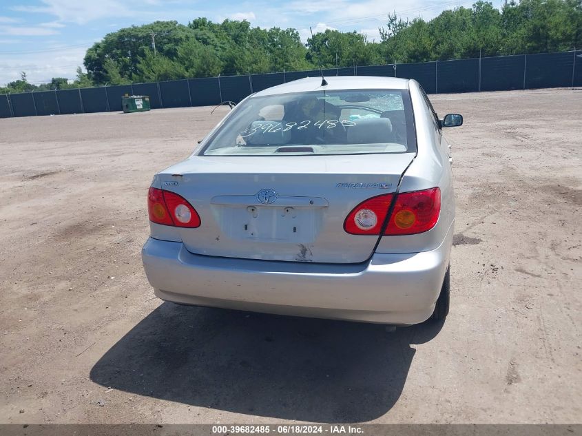 2004 Toyota Corolla Le VIN: 1NXBR32EX4Z196046 Lot: 39682485