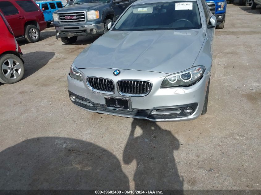 2016 BMW 528I VIN: WBA5A5C58GG351986 Lot: 39682489