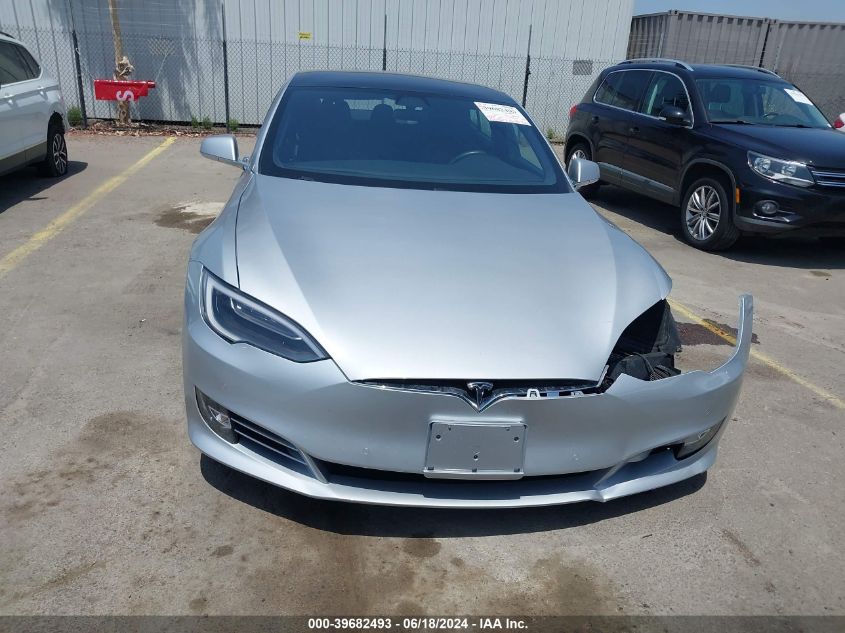 2018 Tesla Model S 100D/75D/P100D VIN: 5YJSA1E25JF282161 Lot: 39682493