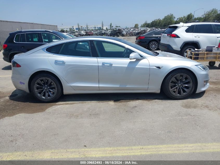 2018 Tesla Model S 100D/75D/P100D VIN: 5YJSA1E25JF282161 Lot: 39682493