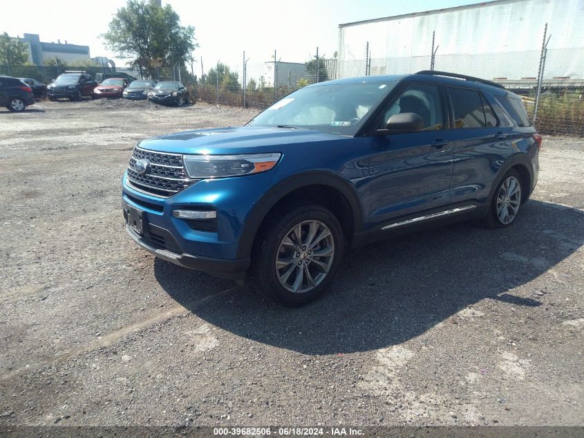 2022 Ford Explorer Xlt VIN: 1FMSK8DH6NGA07983 Lot: 39682506