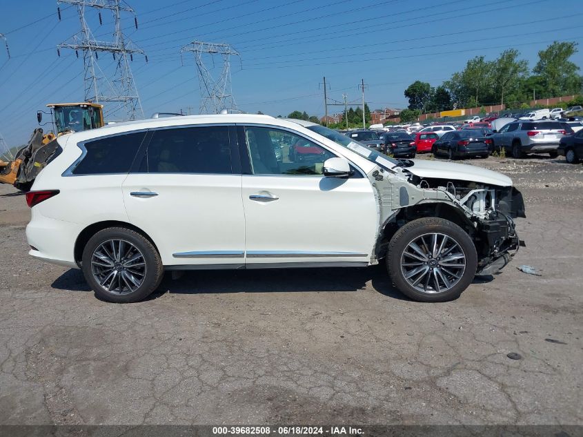 2019 Infiniti Qx60 Luxe VIN: 5N1DL0MM6KC523204 Lot: 39682508