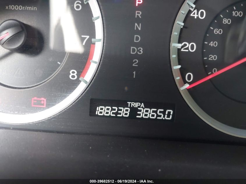 2009 Honda Accord 2.4 Ex VIN: 1HGCP26749A047727 Lot: 39682512