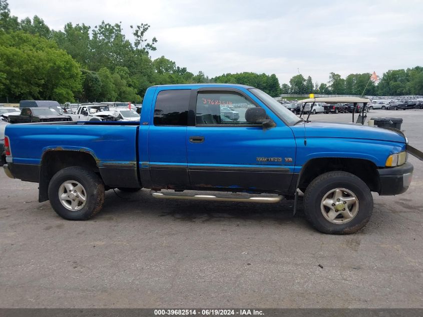 1999 Dodge Ram 1500 VIN: 3B7HE13Y1XG142131 Lot: 39682514