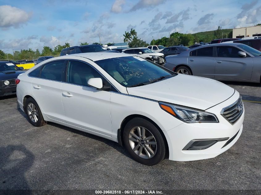 2016 Hyundai Sonata Se VIN: 5NPE24AF7GH322691 Lot: 39682518