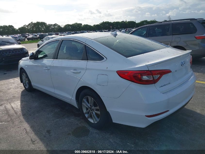 2016 Hyundai Sonata Se VIN: 5NPE24AF7GH322691 Lot: 39682518