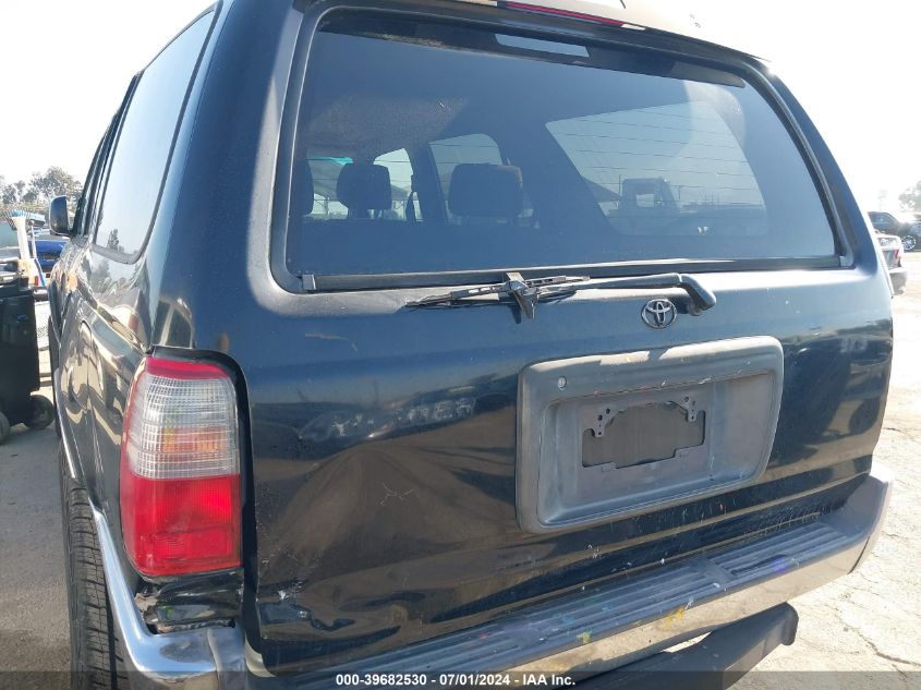 2000 Toyota 4Runner Sr5 V6 VIN: JT3GN86R2Y0139292 Lot: 39682530