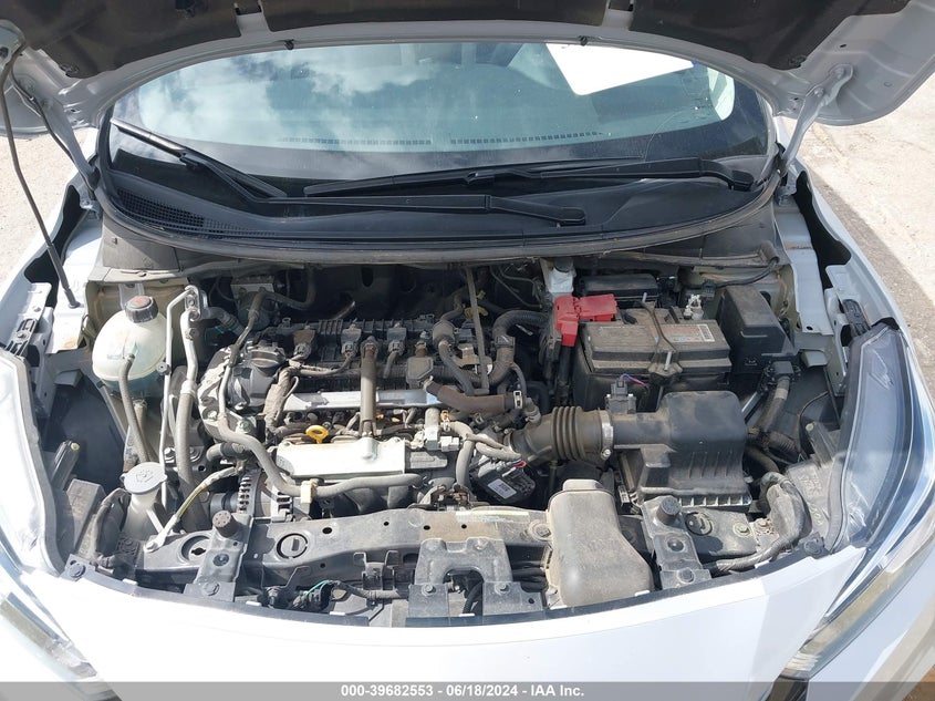 2021 Nissan Versa Sv Xtronic Cvt VIN: 3N1CN8EV1ML913752 Lot: 39682553