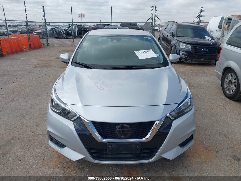 2021 Nissan Versa Sv Xtronic Cvt VIN: 3N1CN8EV1ML913752 Lot: 39682553