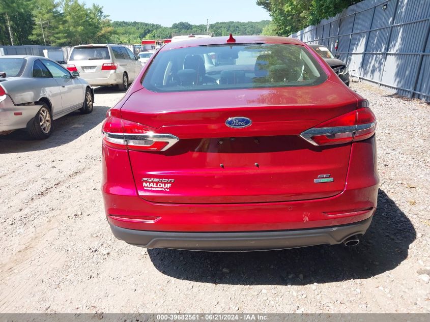 2019 Ford Fusion Se VIN: 3FA6P0HD2KR245548 Lot: 39682561