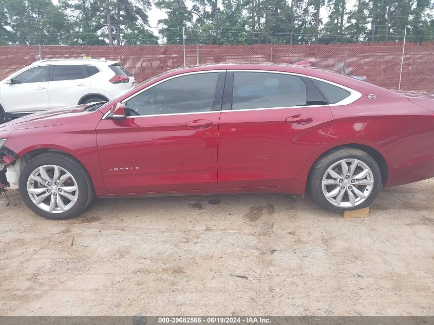 2018 Chevrolet Impala 1Lt VIN: 2G1105S37J9142659 Lot: 39682566