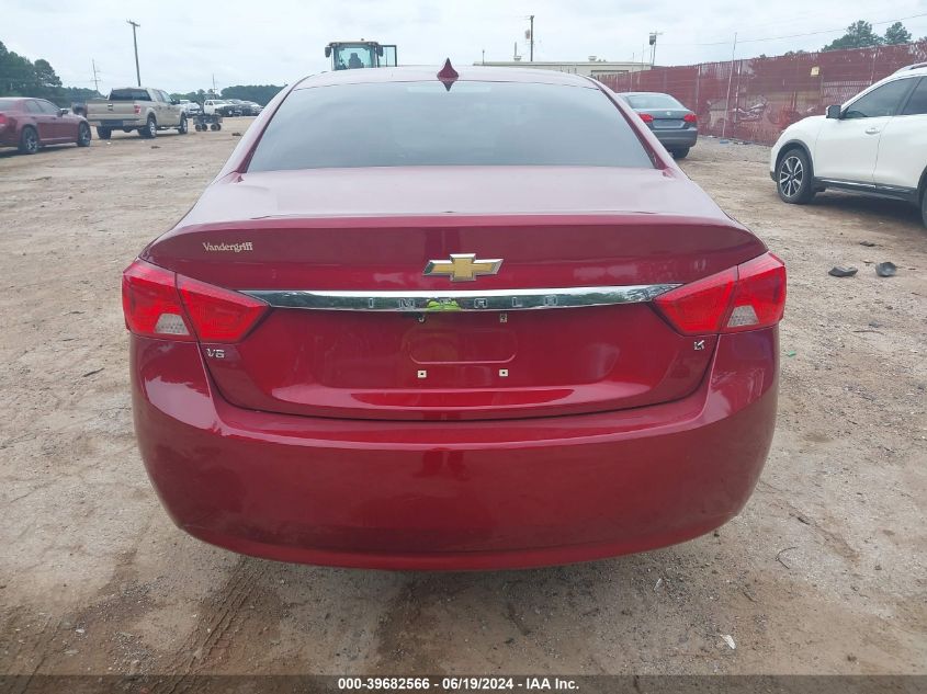 2018 Chevrolet Impala 1Lt VIN: 2G1105S37J9142659 Lot: 39682566