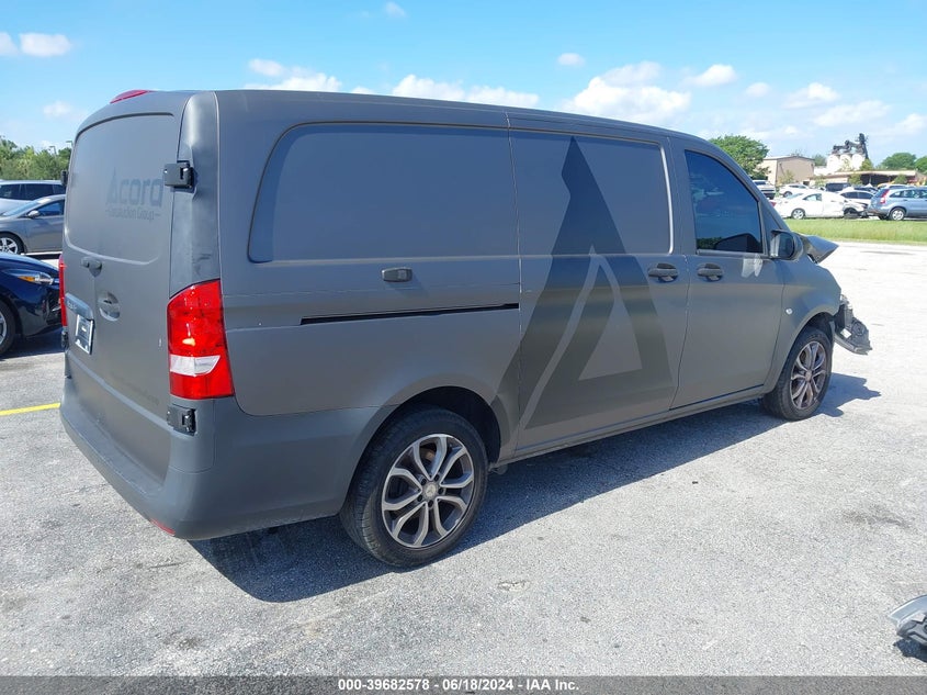 2016 Mercedes-Benz Metris VIN: WD3PG2EAXG3078229 Lot: 39682578
