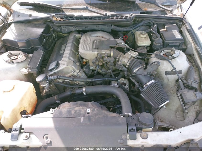 1998 BMW 318Ti VIN: WBACG8325WKC84677 Lot: 39682580