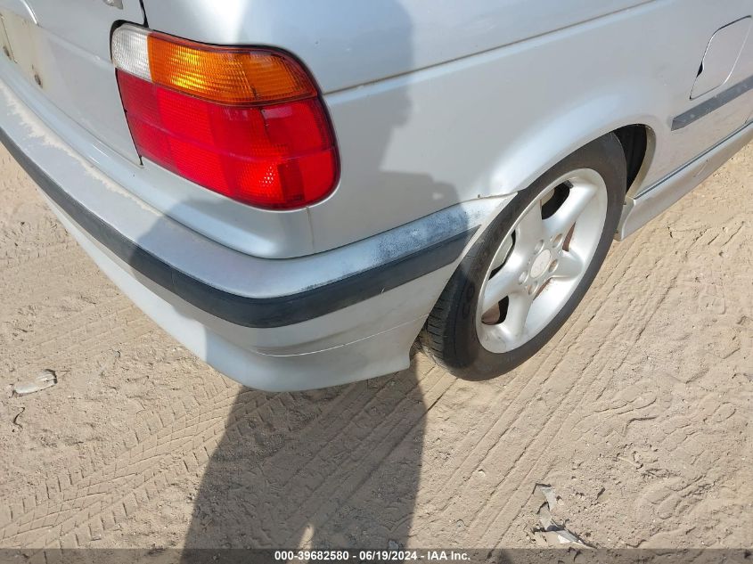 1998 BMW 318Ti VIN: WBACG8325WKC84677 Lot: 39682580