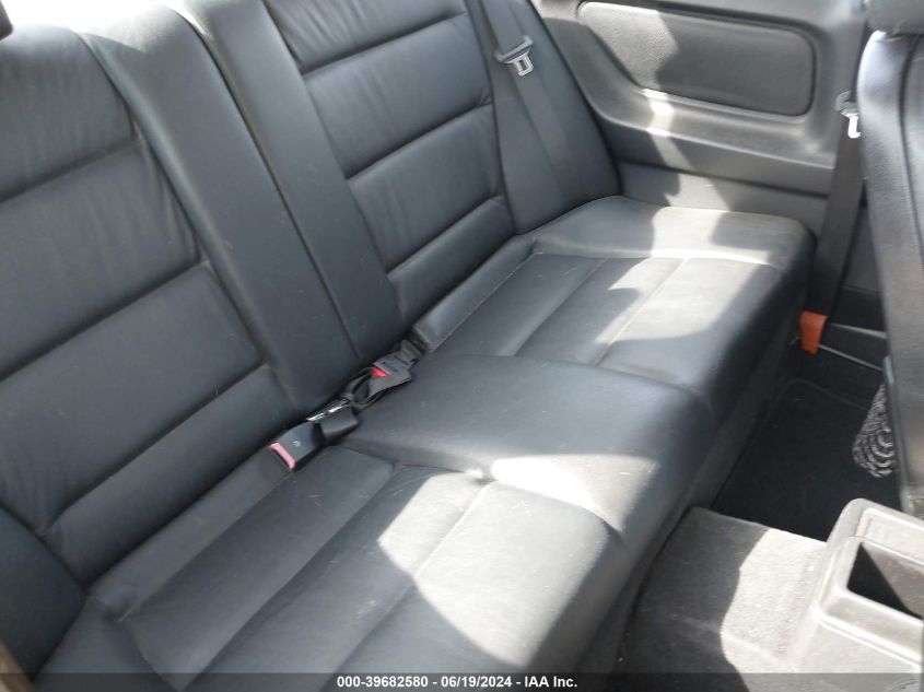 1998 BMW 318Ti VIN: WBACG8325WKC84677 Lot: 39682580