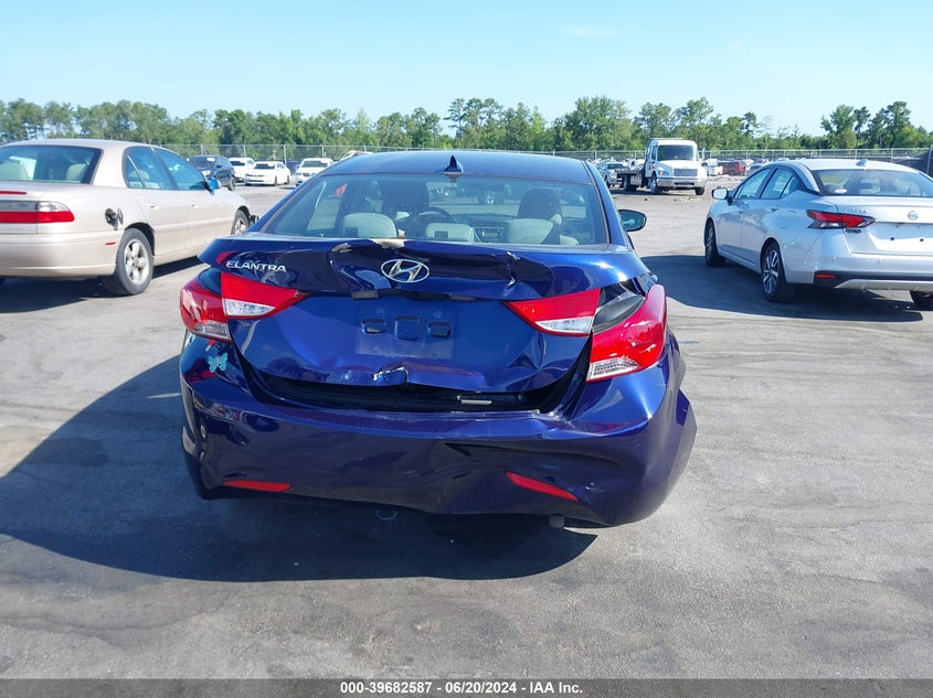 2012 Hyundai Elantra Gls VIN: 5NPDH4AEXCH069281 Lot: 39682587