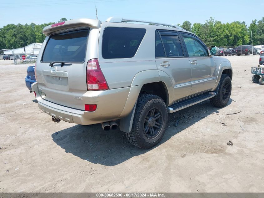 2003 Toyota 4Runner Limited V8 VIN: JTEBT17R830023343 Lot: 39682590