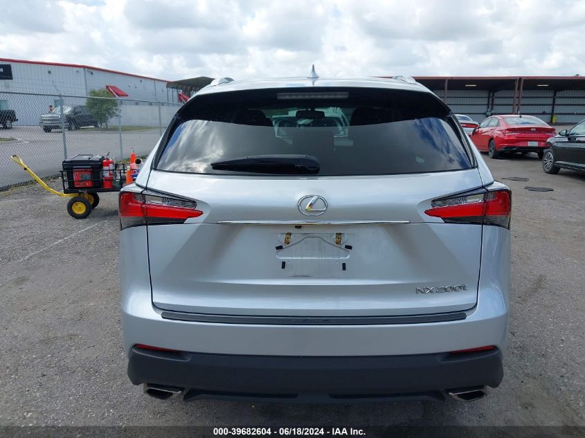 2017 Lexus Nx 200T VIN: JTJYARBZ5H2067366 Lot: 39682604