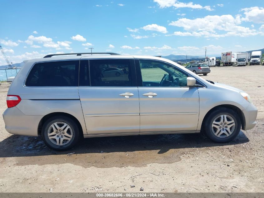 2007 Honda Odyssey Ex-L VIN: 5FNRL38617B420192 Lot: 39682606