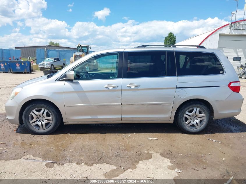 2007 Honda Odyssey Ex-L VIN: 5FNRL38617B420192 Lot: 39682606