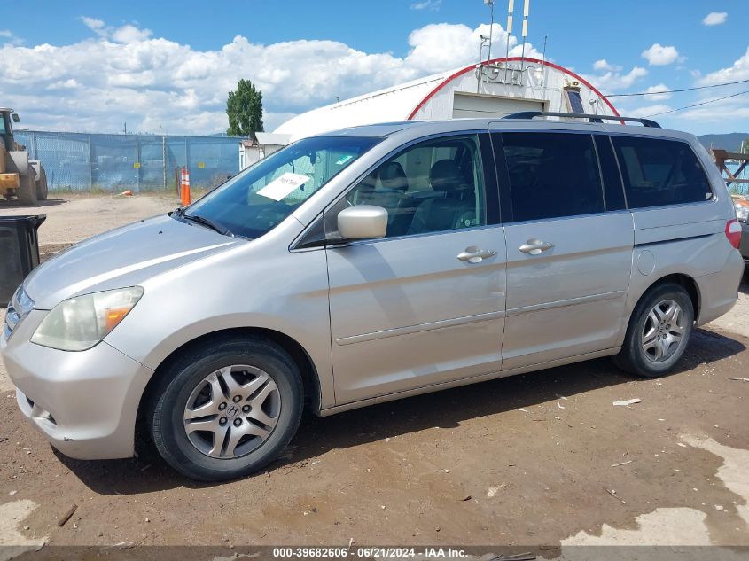 2007 Honda Odyssey Ex-L VIN: 5FNRL38617B420192 Lot: 39682606