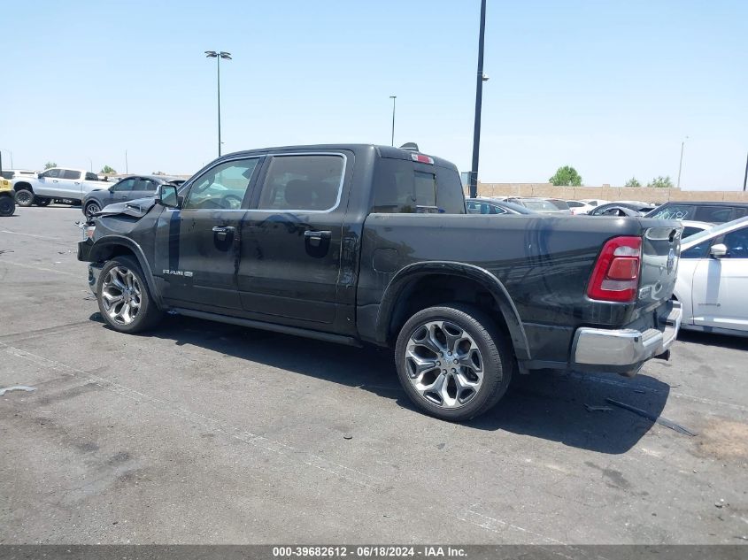 2019 Ram 1500 Longhorn 4X4 5'7 Box VIN: 1C6SRFKT4KN572016 Lot: 39682612