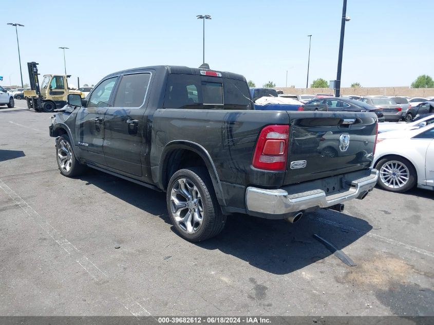 2019 Ram 1500 Longhorn 4X4 5'7 Box VIN: 1C6SRFKT4KN572016 Lot: 39682612