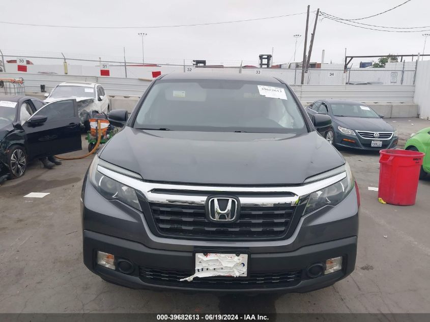 2017 Honda Ridgeline Rt VIN: 5FPYK3F29HB020307 Lot: 39682613