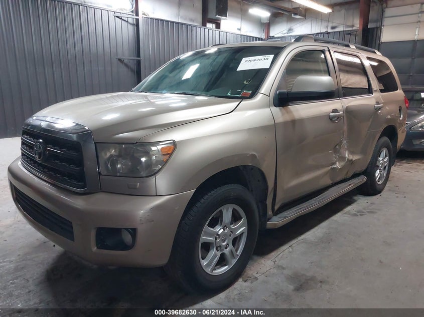 2008 Toyota Sequoia Sr5 5.7L V8 VIN: 5TDBY64A08S003349 Lot: 39682630