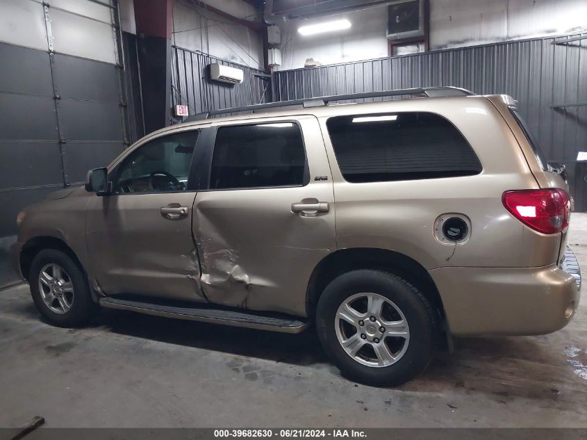 2008 Toyota Sequoia Sr5 5.7L V8 VIN: 5TDBY64A08S003349 Lot: 39682630