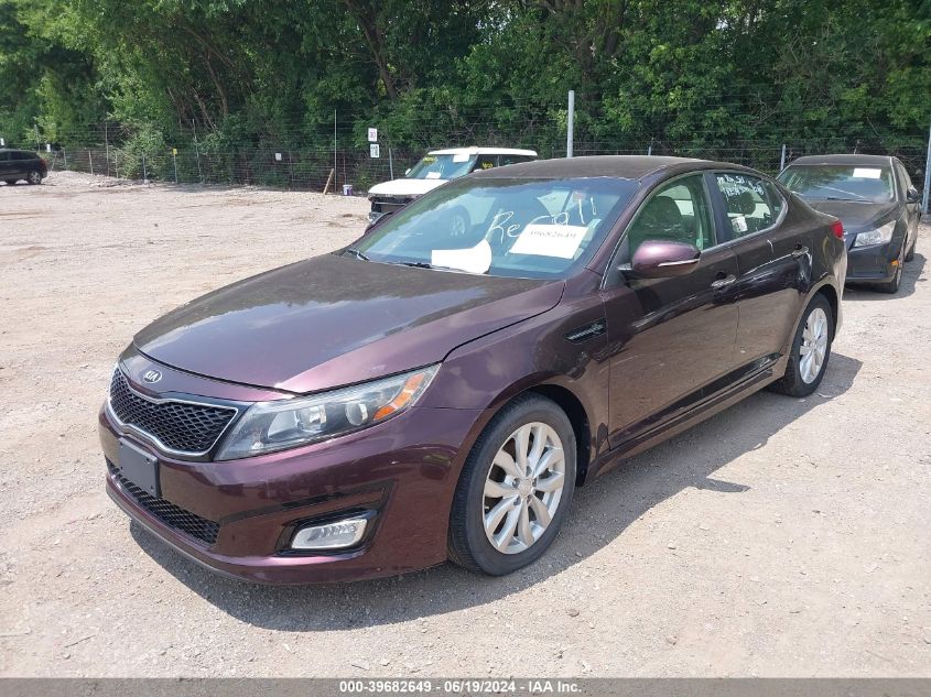 2015 Kia Optima Lx VIN: 5XXGM4A78FG357391 Lot: 39682649