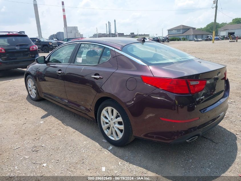 2015 Kia Optima Lx VIN: 5XXGM4A78FG357391 Lot: 39682649