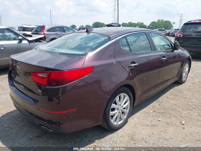 2015 Kia Optima Lx VIN: 5XXGM4A78FG357391 Lot: 39682649