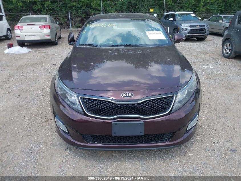 2015 Kia Optima Lx VIN: 5XXGM4A78FG357391 Lot: 39682649