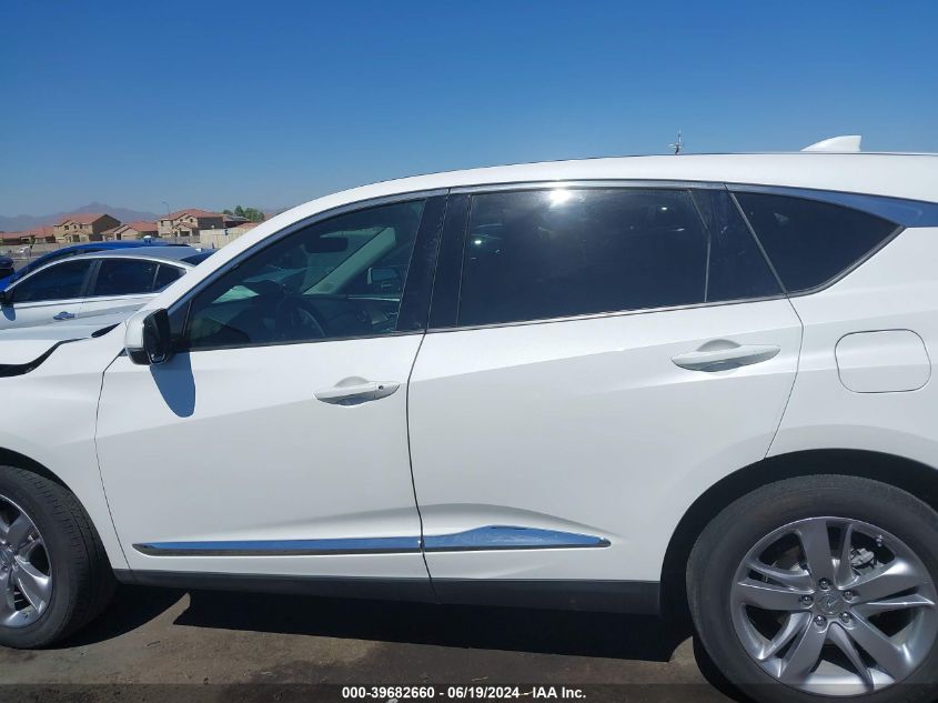 2021 Acura Rdx Advance/Pmc Edition VIN: 5J8TC2H71ML027912 Lot: 39682660