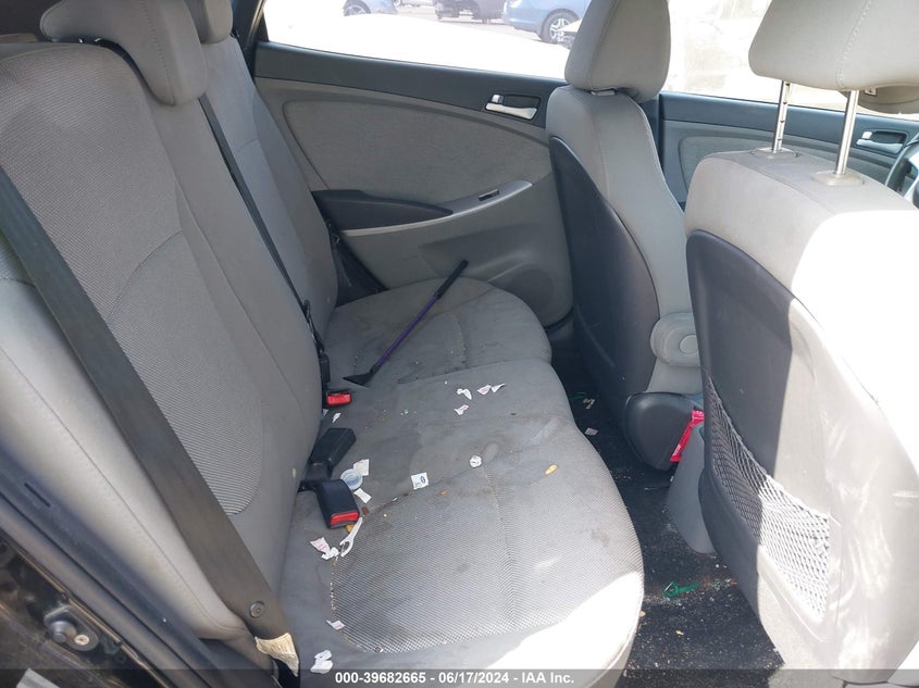 2012 Hyundai Accent Gs VIN: KMHCT5AE1CU038079 Lot: 39682665