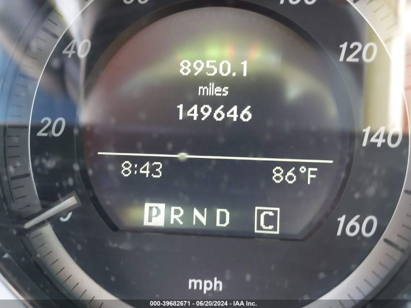 2010 Mercedes-Benz C 300 Luxury/Sport VIN: WDDGF5EB8AR115193 Lot: 39682671