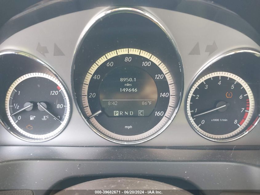 2010 Mercedes-Benz C 300 Luxury/Sport VIN: WDDGF5EB8AR115193 Lot: 39682671