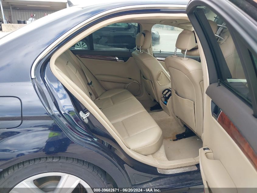 2010 Mercedes-Benz C 300 Luxury/Sport VIN: WDDGF5EB8AR115193 Lot: 39682671