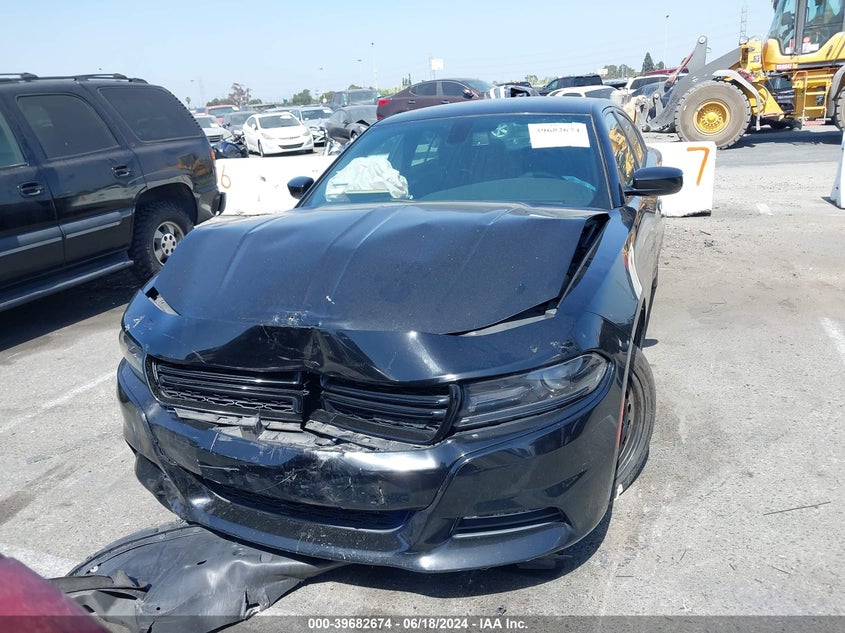2017 Dodge Charger Sxt Rwd VIN: 2C3CDXHG9HH563006 Lot: 39682674